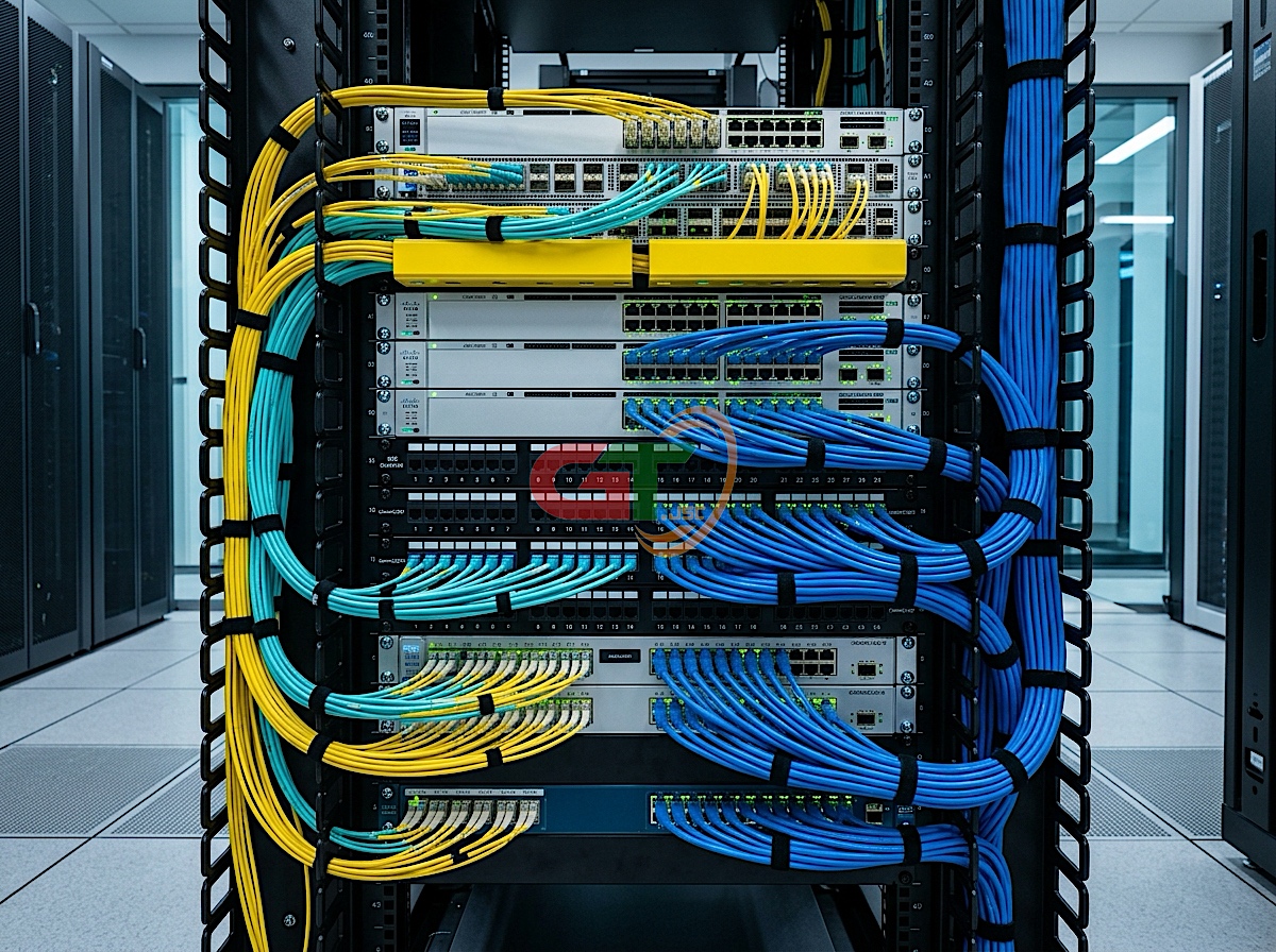 Cách Bố Trí Thiết Bị Và Đi Dây Trong Tủ Rack Chuẩn Đẹp, Đúng Kỹ Thuật